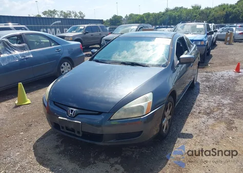 2005 Honda Accord 2.4 Ex из США, поврежденный, VIN 1HGCM72695A012100